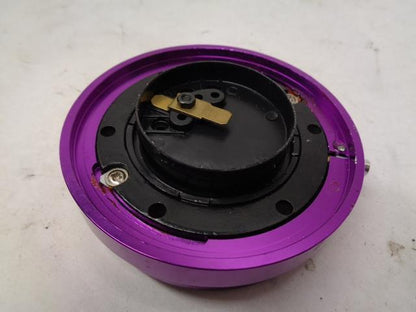 AJP SLIM QUICK RELEASE RACING STEERING WHEEL ADAPTER HUB KIT PURPLE QR-003PR R16