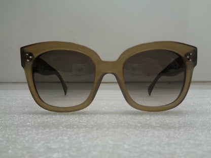 Céline Cat Eye Sunglasses Acetate Smoked Transparent Frame 4S004CPLP.38NO NEW SR
