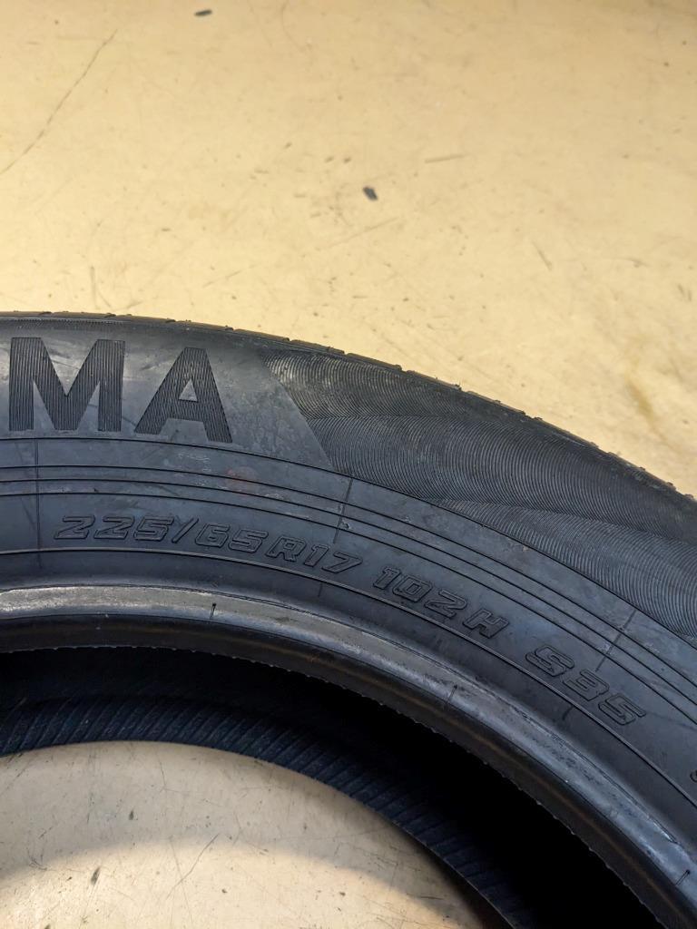 2 YOKOHAMA AVID ASCEND GT P 225 65 17 102H SL TIRES 110132755 CQ2