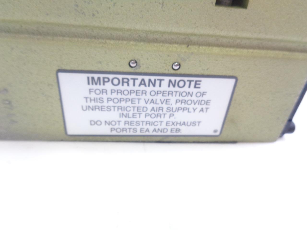 NEW ROSS 8476C3342 PILOT VALVE 115/60 VOLTS/HZ R27