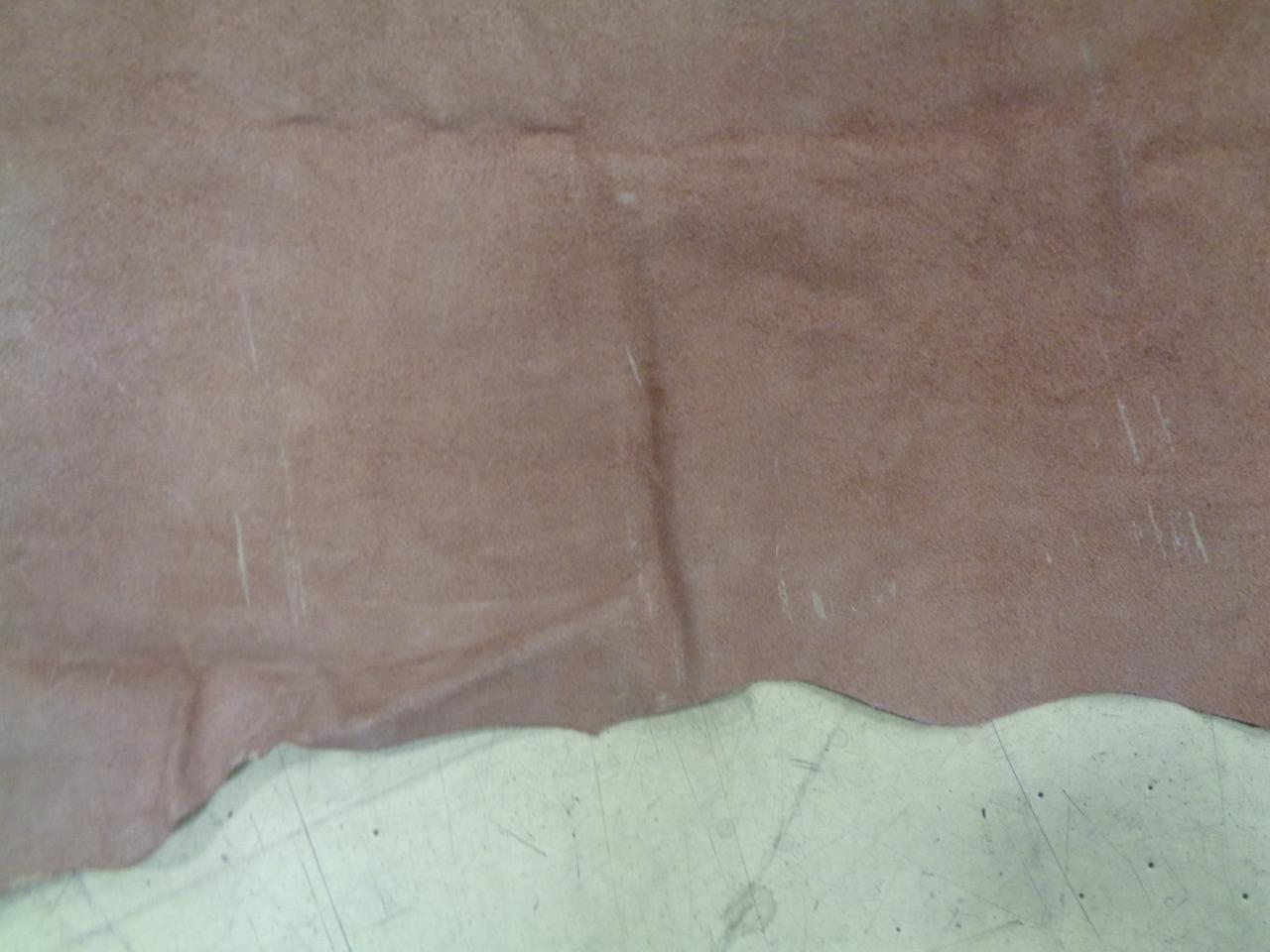 TAN LEATHER HIDE 43.48 SQUARE FEET/4.04 SQUARE METERS NEW N.2 SR