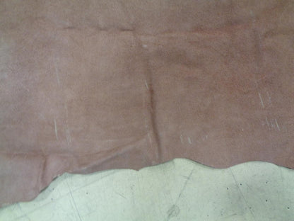 TAN LEATHER HIDE 43.48 SQUARE FEET/4.04 SQUARE METERS NEW N.2 SR