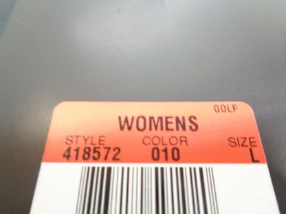 NEW GENUINE WOMENS NIKE BLACK GOLF JACKET SIZE LARGE 418572 010 SR