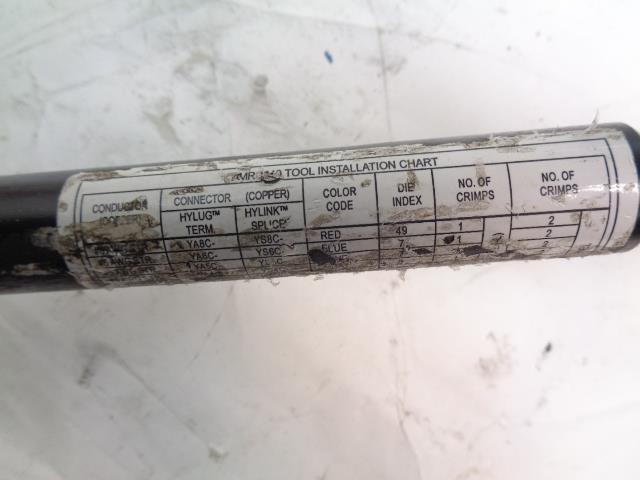 BURNDY MRC840 ROTATING DIE CRIMP TOOL NEW #3 R22