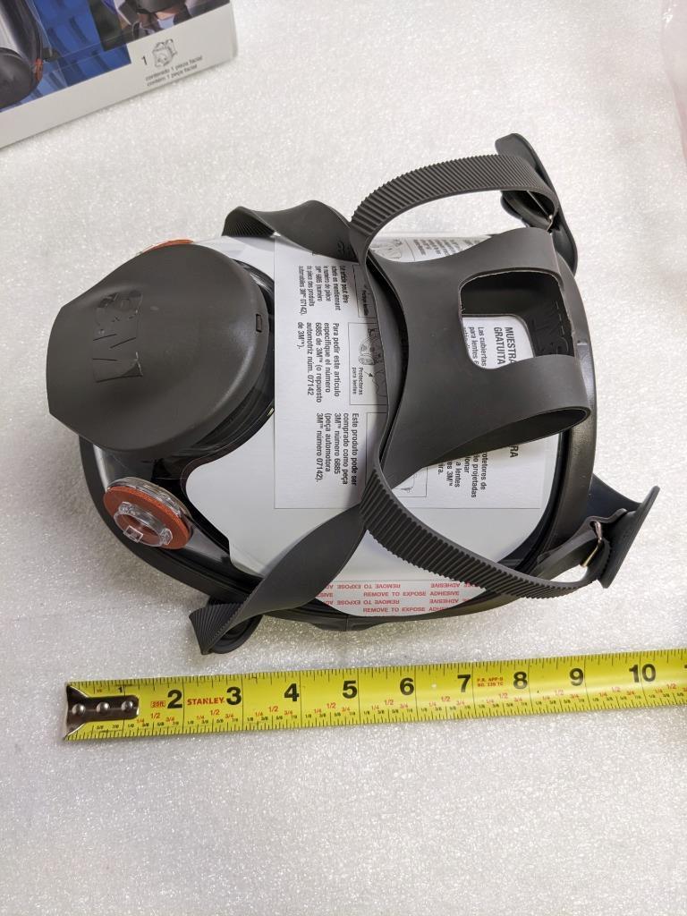 3M 6900 FULL-FACE LARGE RESPIRATOR MASK H-1472 NEW BSR3.1