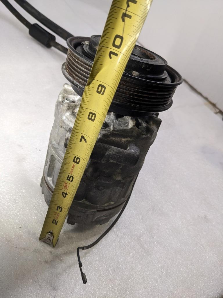 PORSCHE 911 996 BOXSTER DENSO A/C COMPRESSOR W/PIPE 99612601152 USED 996B.G.L.