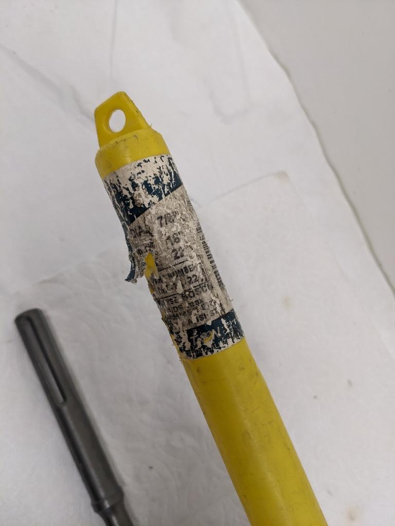 RELTON MX-14-22 7/8" X 16" DD HAMMER BIT SDS-MAX SHANK SINGLE CUTTER NEW R29