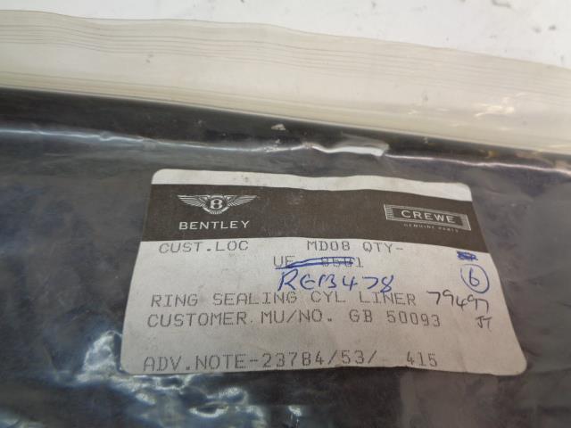 NEW 6 PACK OF BENTLEY EXHAUST RUBBER MOUNTS RE13478 R12TA