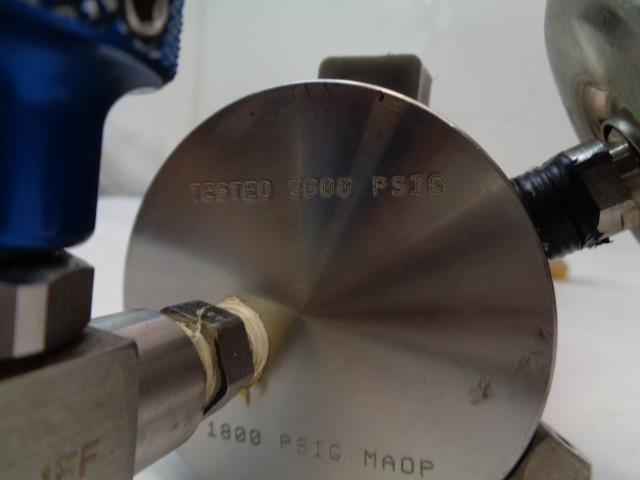 WELKER CONSTANT PRESSURE SAMPLE CYLINDER 21266 R34