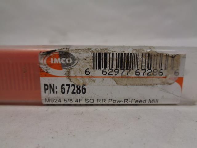 IMCO 67286 5/8X5/8 1 3/8X3-1/2 ALCRNX M924 5/8 4F SQ R POW-R-FEED MILL R22T6BM