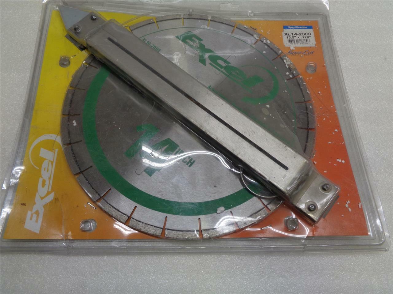 NEW HUSQVARNA EXCEL SOFF-CUT 14" .120" GREEN DIAMOND BLADE XL14-2000 SP1T1