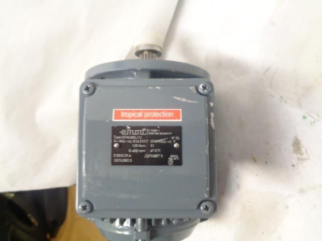 EMOD DFMU80L/12 THREE PHASE MOTOR MOT. NO. 8362557 NEW I2