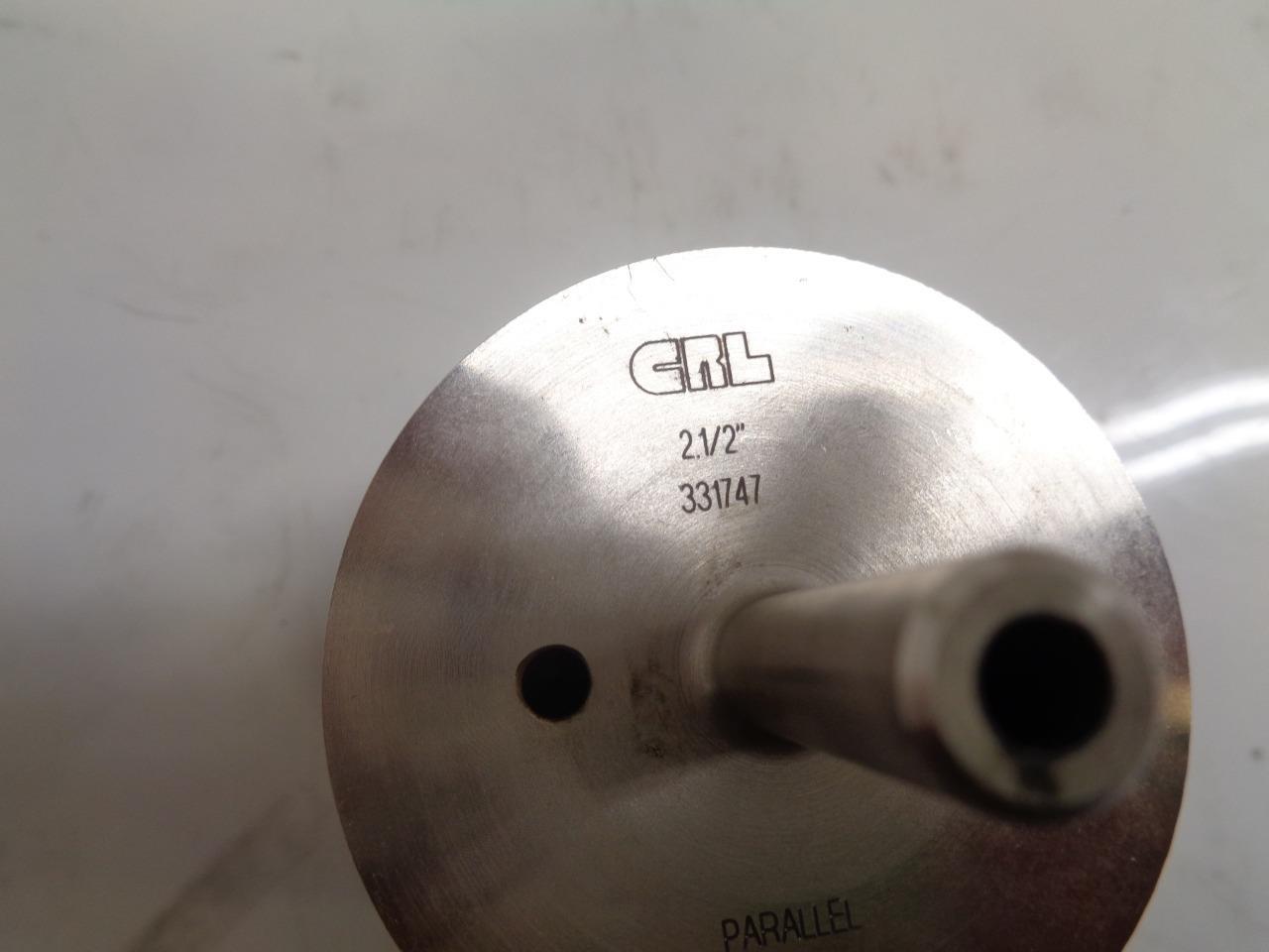 NEW CRL GLASS DRILL STANDARD WALL PARALLEL SHANK 2 1/2" DIAMETER 331747 R22T1