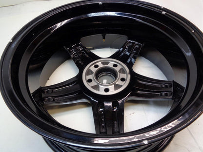 1 NEW UNBRANDED 18x7.5 5x108 GLOSS BLACK WHEEL WR