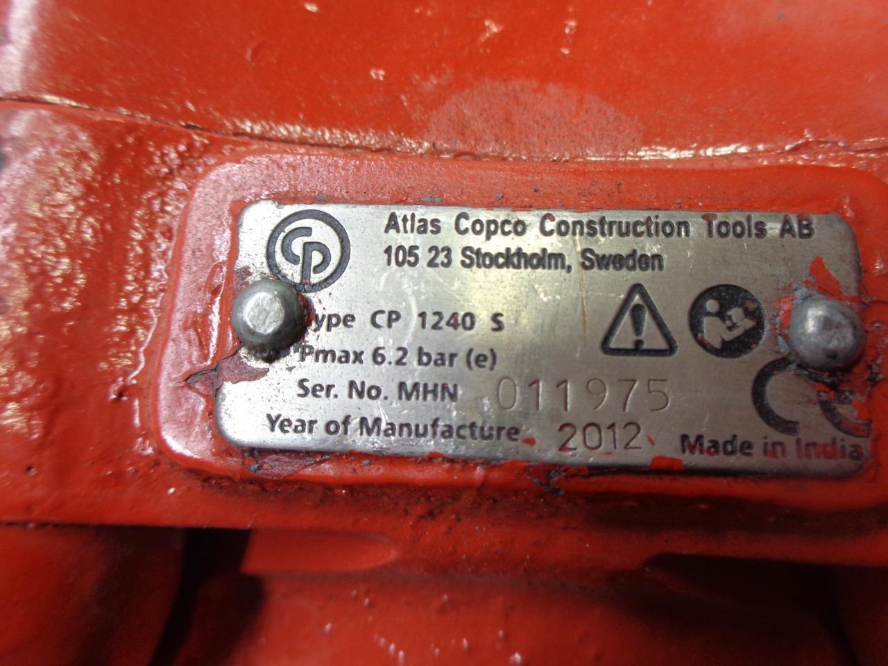 CHICAGO PNEUMATIC PAVEMENT BREAKER PNEUMATIC/HYDRAULIC CP-1240S USED H1