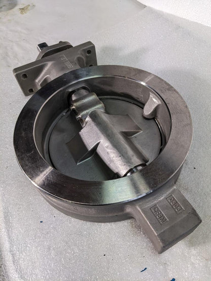 JAMESBURY STEEL WAFER-SPHERE VALVE 8" 316SS BODY 830W1136HBXZ K2