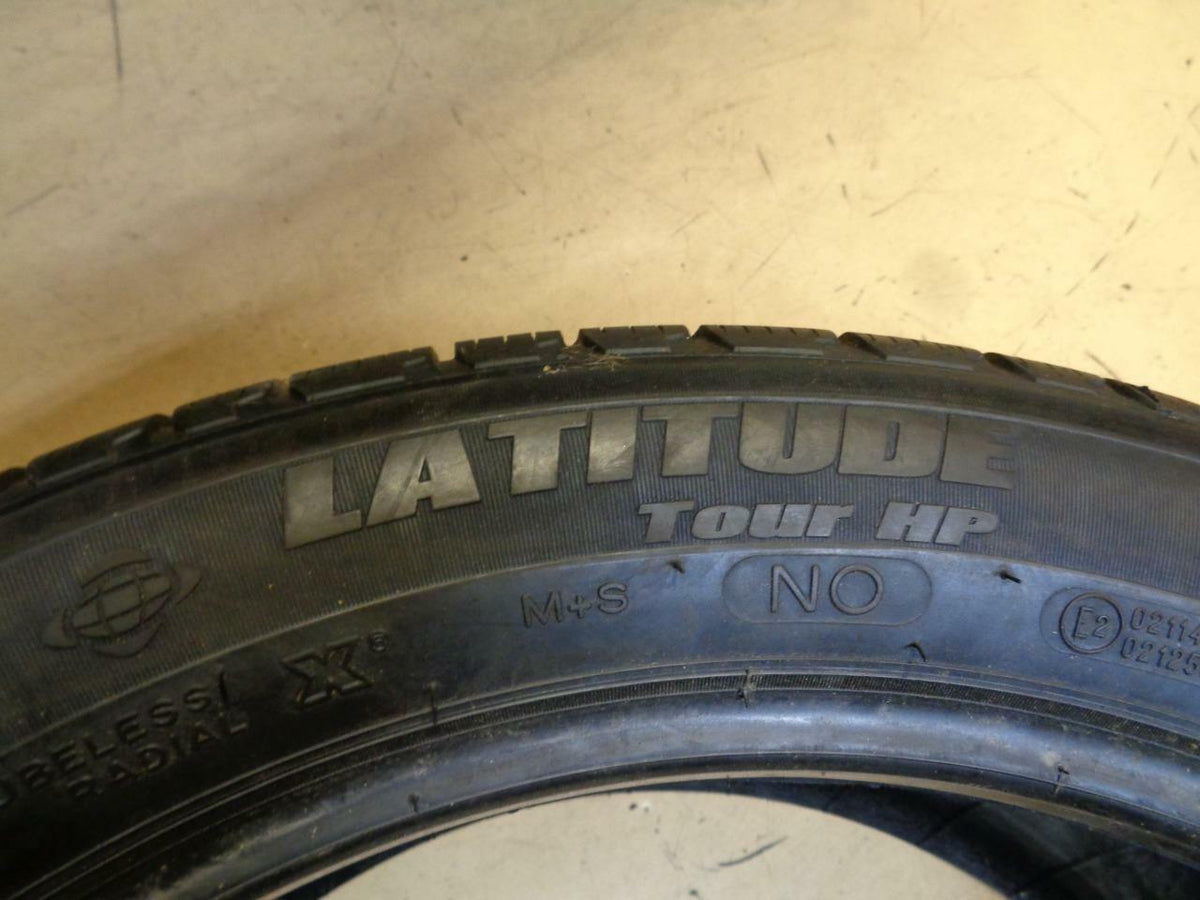 1 USED MICHELIN LATITUDE TOUR HP PORSCHE 265 45 20 104V 7/32" TIRE 91214