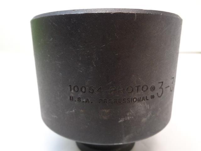1 NEW STANLEY PROTO 6 POINT 1 IN. DRIVE 3-3/8 INCH. IMPACT SOCKET 10054  R22