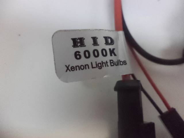 1 NEW EXSUN HID XENON LIGHT H4-3 6000K 12V 35W KIT SET HLB-1201 R17