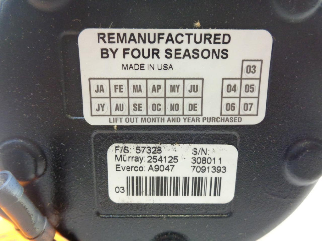 REMANUFACTURED 4 SEASONS 57328 AC COMPRESSOR 92-03 TOYOTA (VARIOUS MODELS) R1