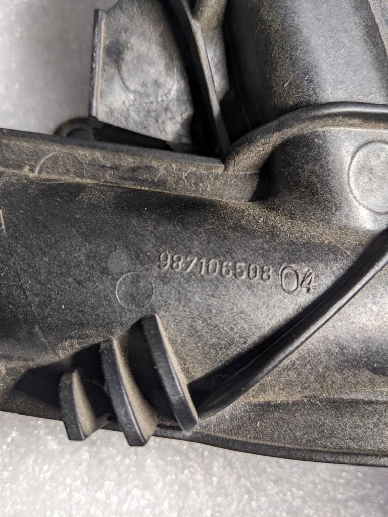 PORSCHE CAYMAN/BOXSTER COOLANT HOUSING 98710650804 USED 996B.GL