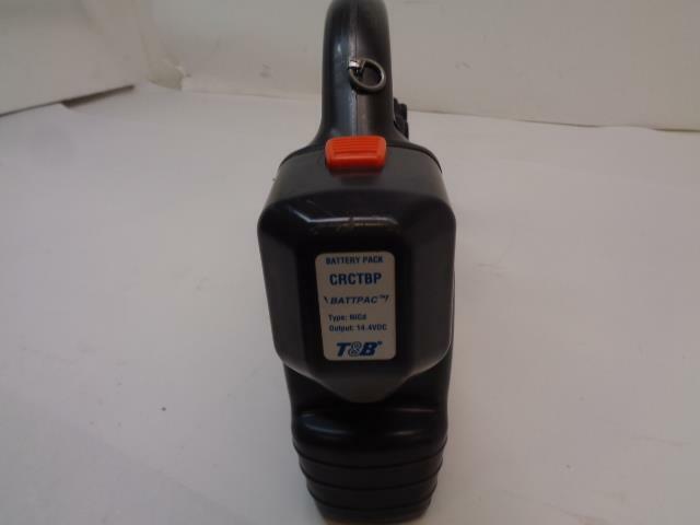 THOMAS & BETTS BATTERY OPERATED HYDRAULIC CRIMPING TOOL W/ 2 BATT. TBM15BSCR SR