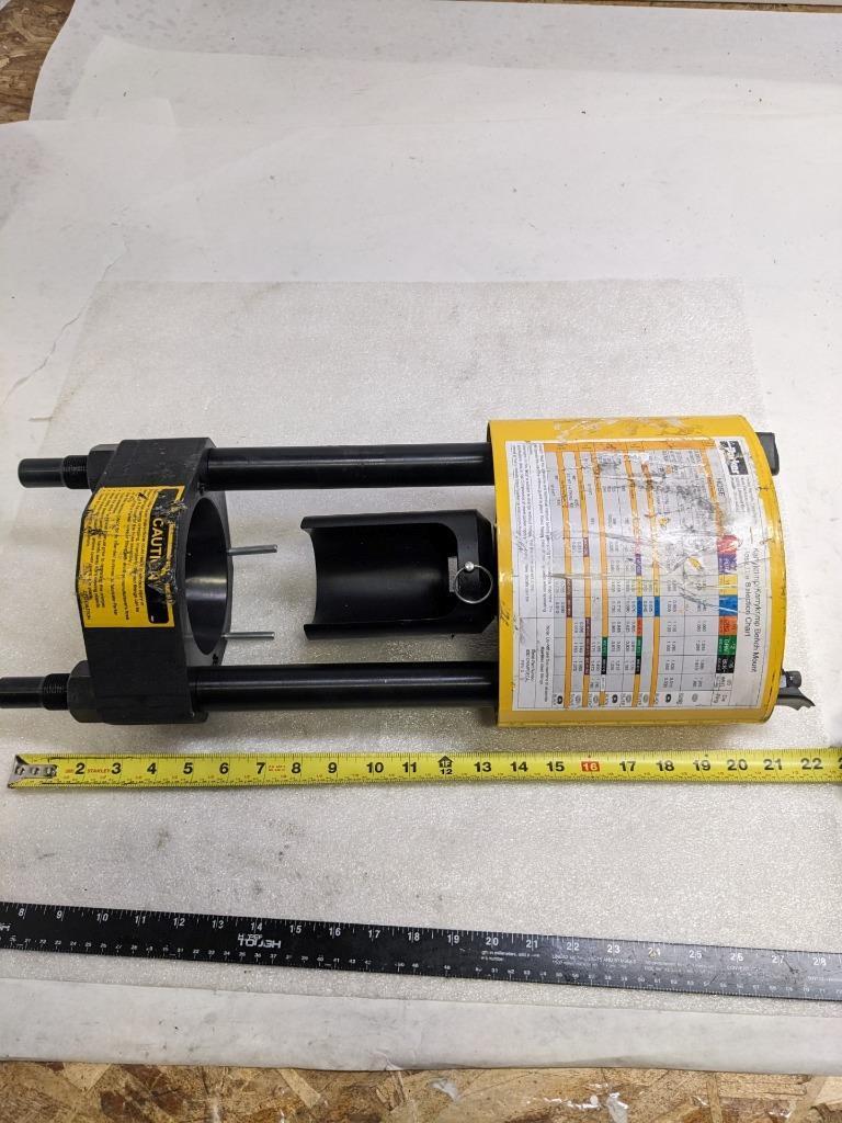 DAMAGED PARKER 82C-061L PORTABLE HYDRAULIC HOSE CRIMPING MACHINE NEW H1