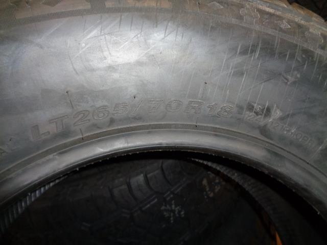 TRAIL GUIDE ALL TERRIAN LT 265 70 18 124/121R LRE 10PLY TIRE TGT30 CQ2