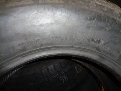 TRAIL GUIDE ALL TERRIAN LT 265 70 18 124/121R LRE 10PLY TIRE TGT30 CQ2