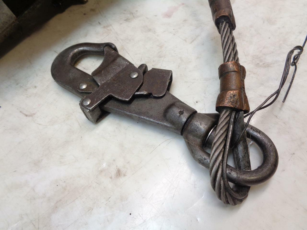 USED SALALIFT WINCH L1850-120S-1 STEEL WIRE 140FT S50lbs CAPACITY H1