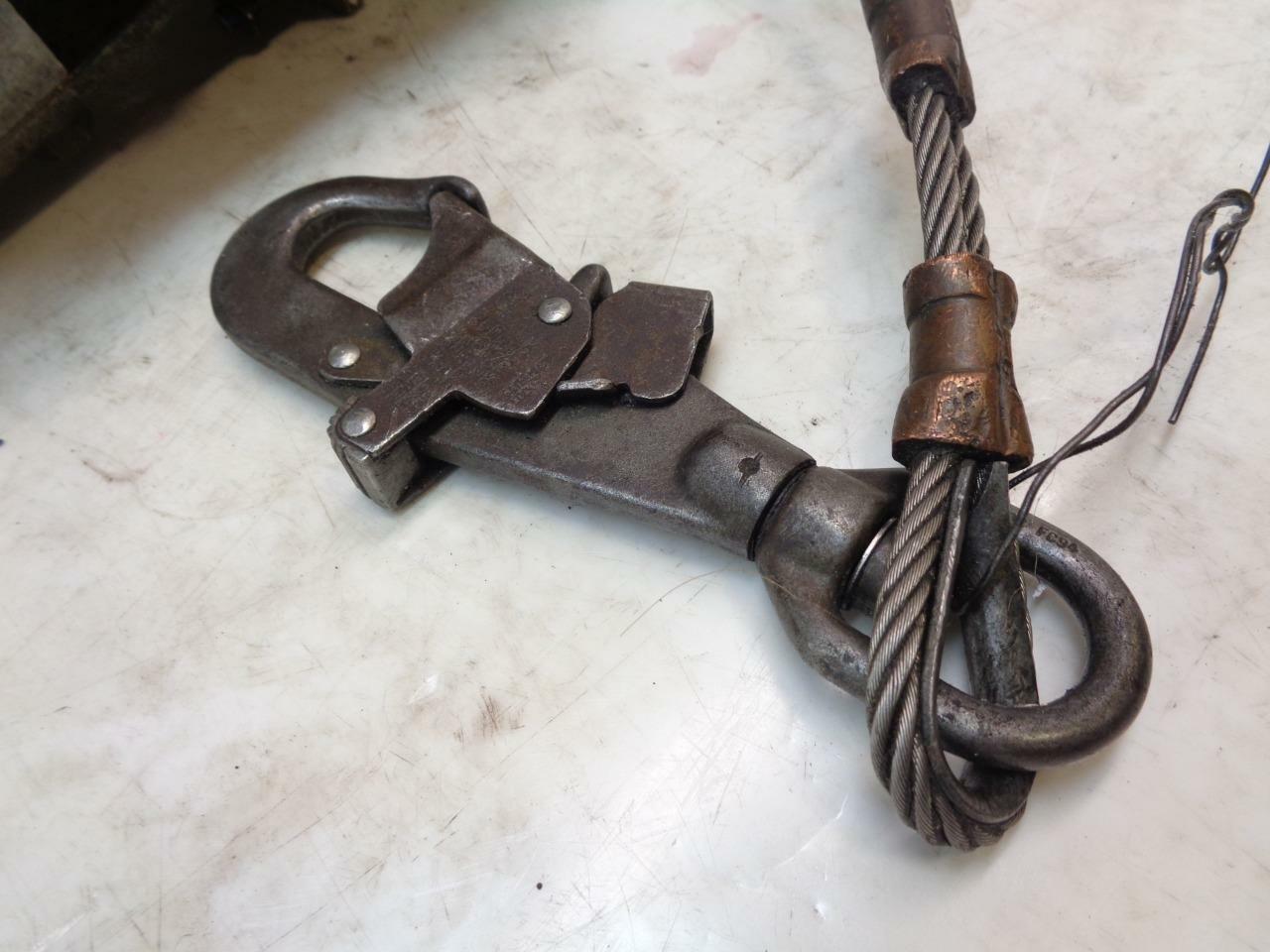 USED SALALIFT WINCH L1850-120S-1 STEEL WIRE 140FT S50lbs CAPACITY H1