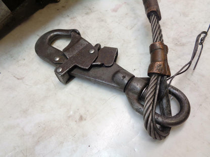 USED SALALIFT WINCH L1850-120S-1 STEEL WIRE 140FT S50lbs CAPACITY H1