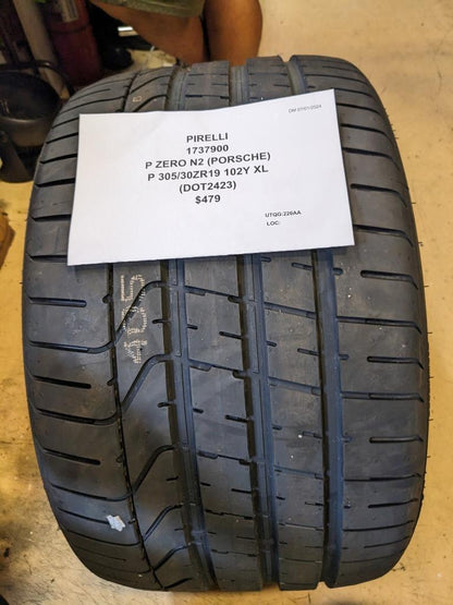 PIRELLI P ZERO N2 (PORSCHE) P 305 30 19 102Y XL TIRE 1737900 CQ3