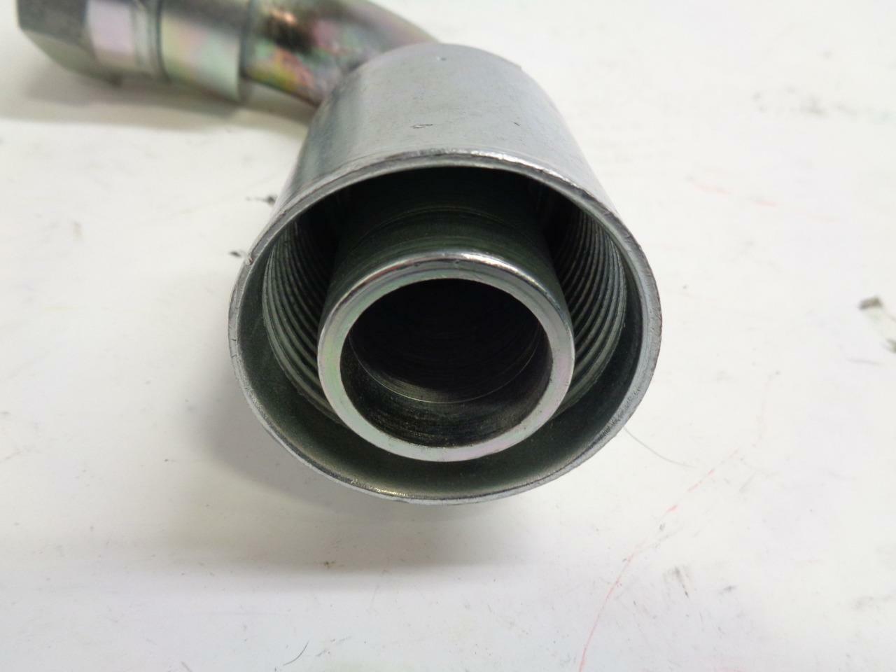 NEW EATON WEATHERHEAD CRIMP HOSE FITTING FEMALE SWIVEL 90 DEG ELBOW 20-677 R10TD