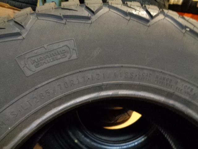 NOKIAN OUTPOST AT LT 285 70 17 121/118S LRE 10PLY TIRE T431897 BQ3