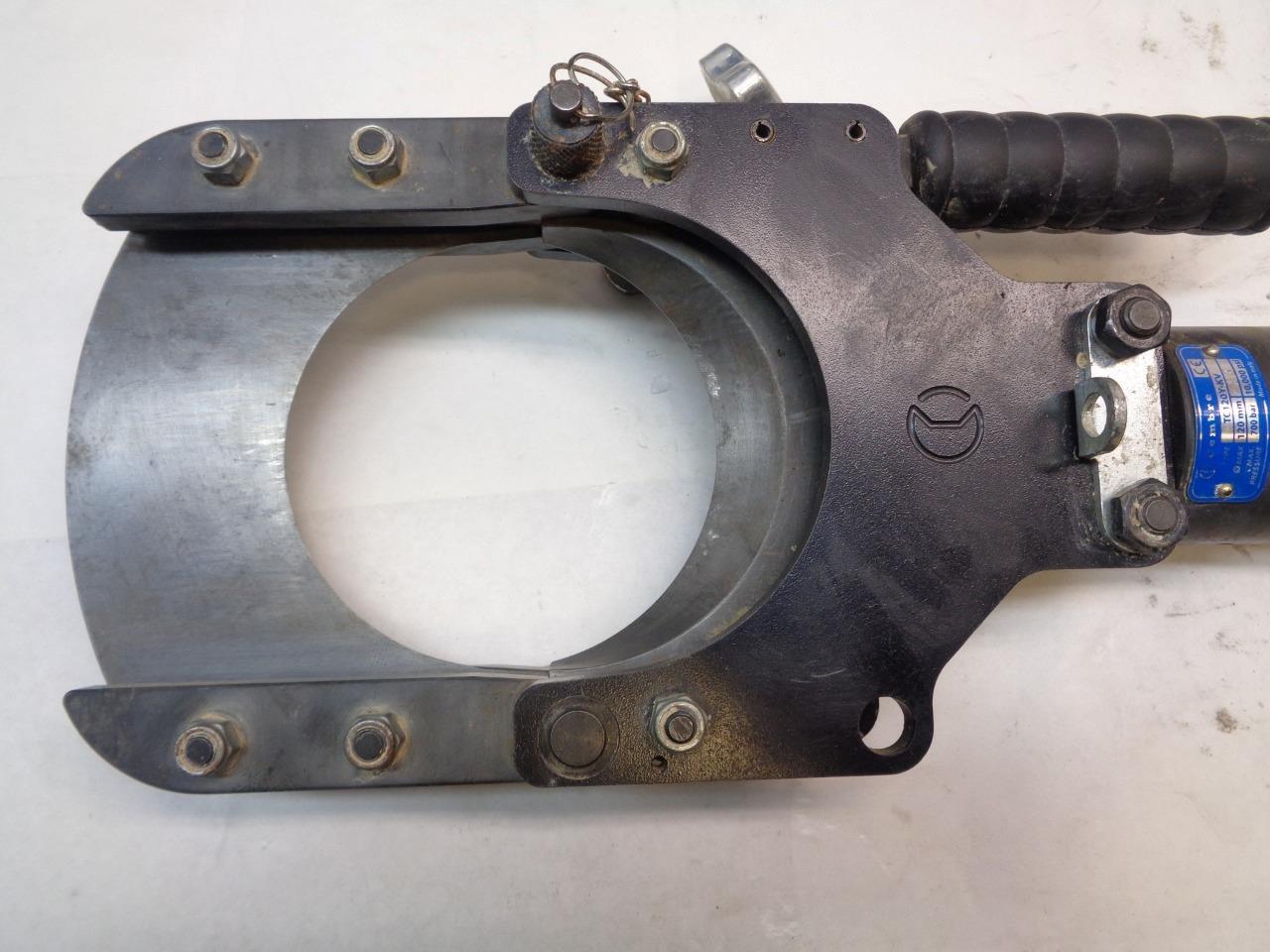 CEMBRE TC120Y-KV 120mm 700bar 10Kpsi HYDRAULIC CABLE CUTTING HEAD #2 R29