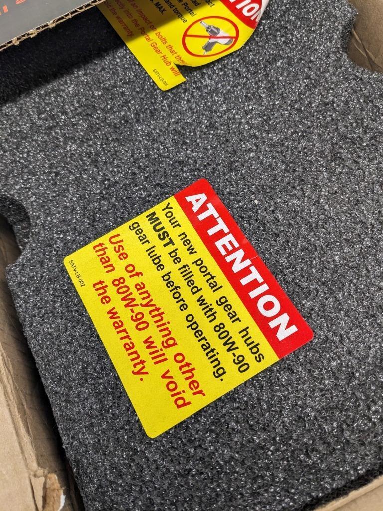 SUPERATV PGH6D07GB452B 6" PORTAL GEAR LIFT DUAL IDLER CAN-AM COMMANDER NEW R6