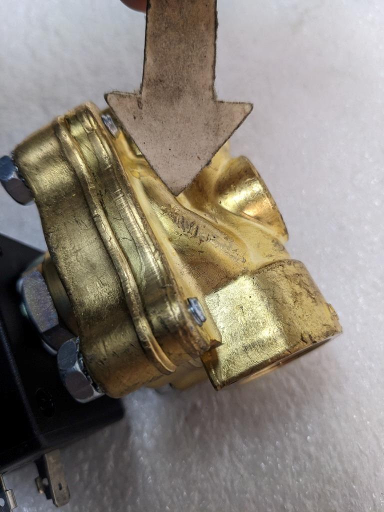 ASCO SCXE220A021 PILOT OPERATED STEAM SOLENOID VALVE 1/2" ORIFICE NEW R27