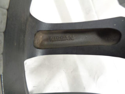 USED NISSAN 18X9 ET1 5X114.3 10 SPOKE OEM GLOSS BLACK WHEEL WR