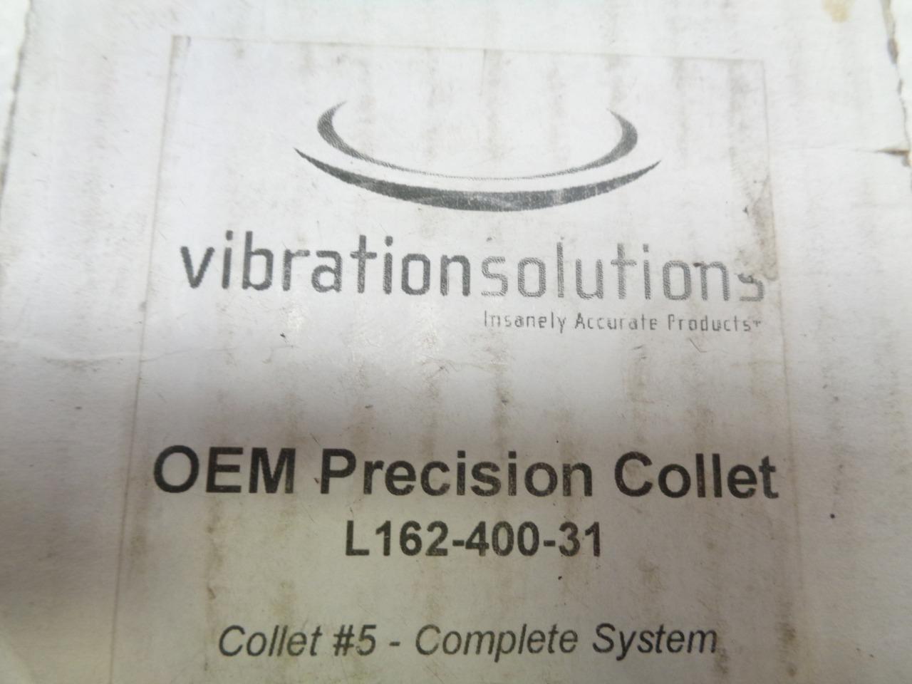 Vibration Solutions OEM Precision Collet  #5 L162-400-31 R22T2