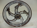 NEW HOOLIGAN FRONT BILLET MOTORCYCLE WHEEL 18" X 3 1/2" 5 SPOKE FITS HARLEY