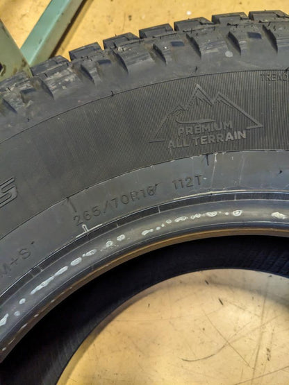 2 MULTIMILE WILD COUNTRY XTX AT4S BSW P 265 70 16 112T SL TIRES MMXTA53 CQ3