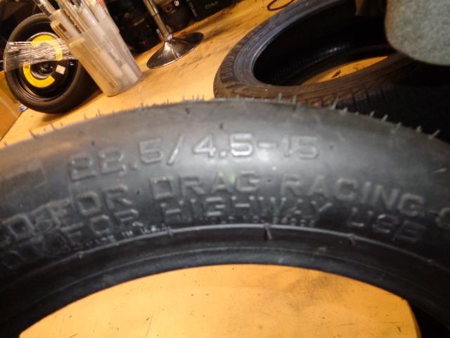MICKEY THOMPSON ET FRONT WL 22.5 4.5-15 TIRE 250931 BQ4
