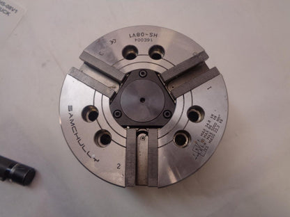 NEW AUTO LOCKING SAMCHULLY HS-08V1 HYDRAULICS POWER CHUCK 16E004 H1