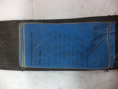 Porsche 928 87-91 Seat Belt BLACK 928 803 126 11 USED GENUINE R25T7