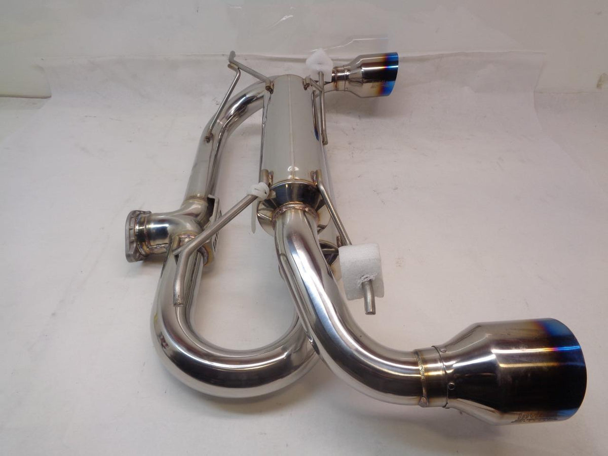 INVIDIA GEMINI R400 DUAL LAYERED TITANIUM TIP EXHAUST MUFFLER FOR BRZ/86/FRS SR
