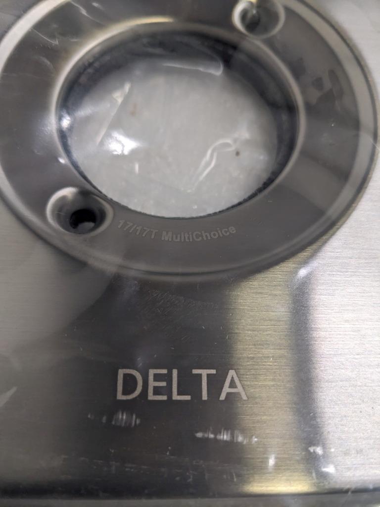 DELTA TESLA SINGLE-HANDLE 3-SPRAY SHOWER FAUCET TRIM KIT T17252-SS NEW R27
