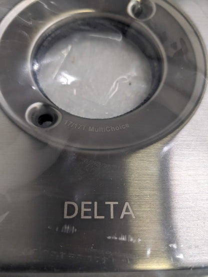 DELTA TESLA SINGLE-HANDLE 3-SPRAY SHOWER FAUCET TRIM KIT T17252-SS NEW R27