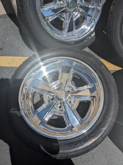 US MAG STAGGERED WHEEL SET 18X10 18X9 5X114.3 NITTO NT555 G2 TIRES 2003484606 B2