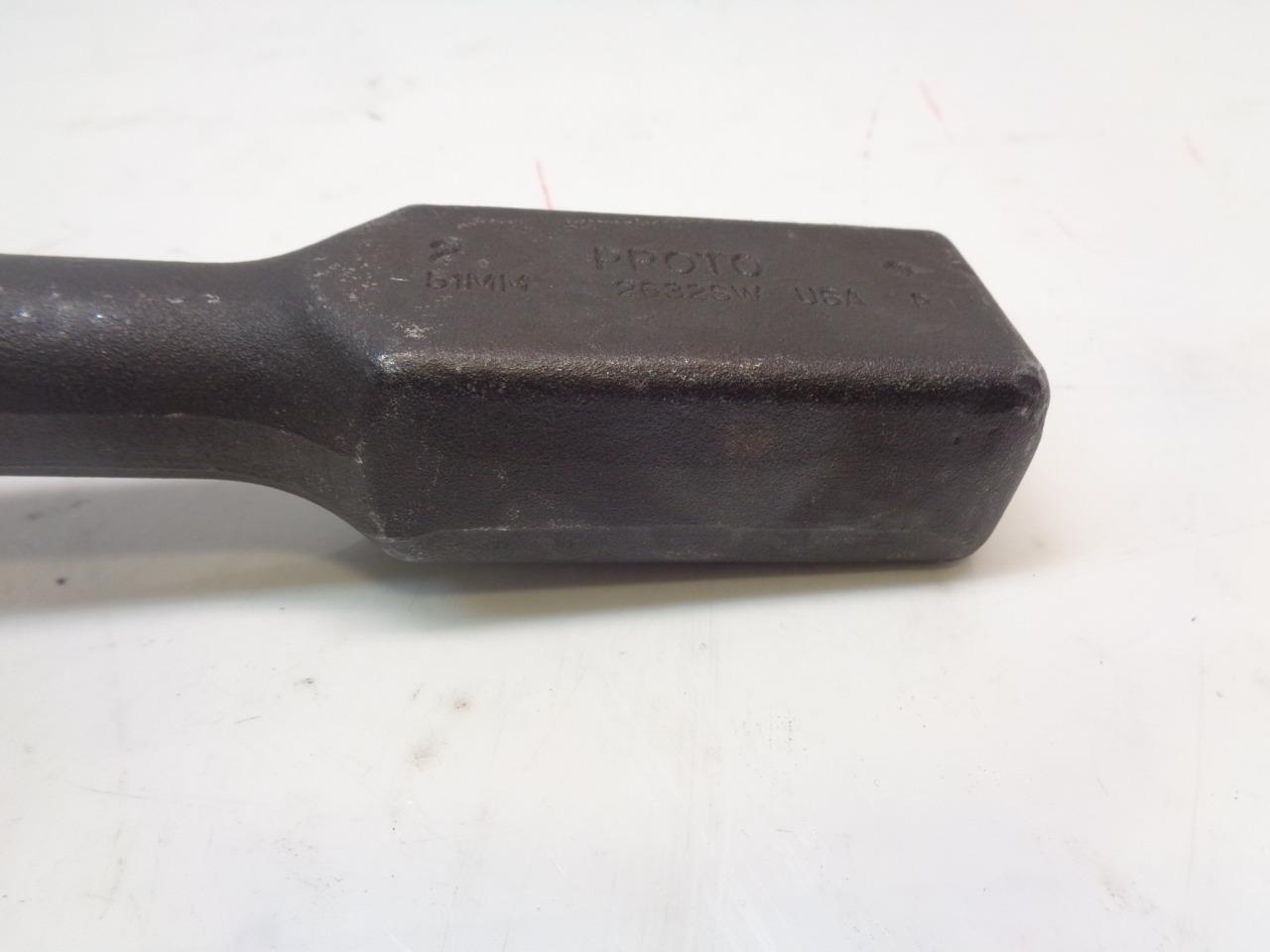 NEW PROTO 2" 12 POINT HEAVY-DUTY OFFSET STRIKING WRENCH 2632SW R22T7